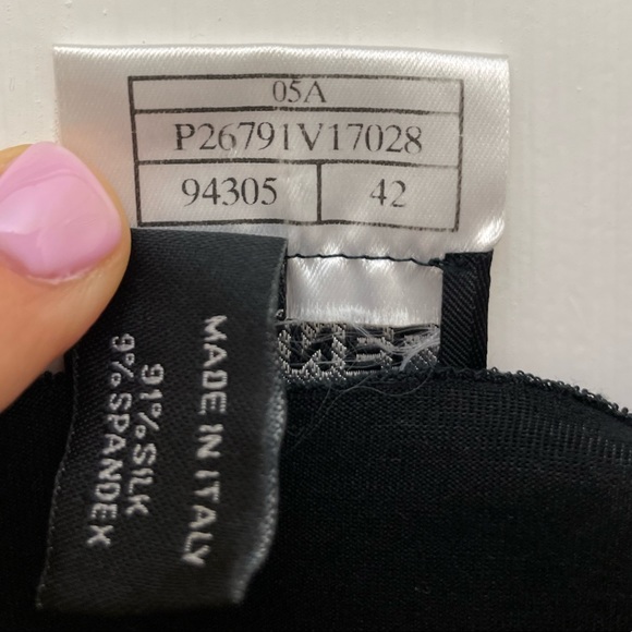 SOLD CHANEL CC Black Camisole Tank Top - Picture 4 of 6